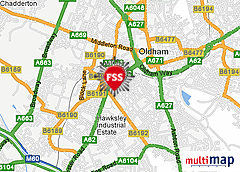 Head Office Map